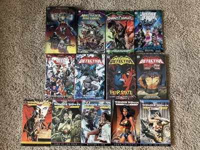 Dark Night Death Metal Wonder Woman Graphic Novel Lot Vol 1 2 3 TPB HC Batman DC — 第 1/4 张图片
