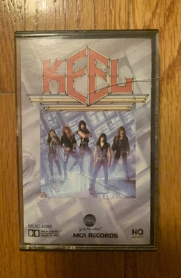 Keel - self-titled audio cassette tape - Image 1 of 3