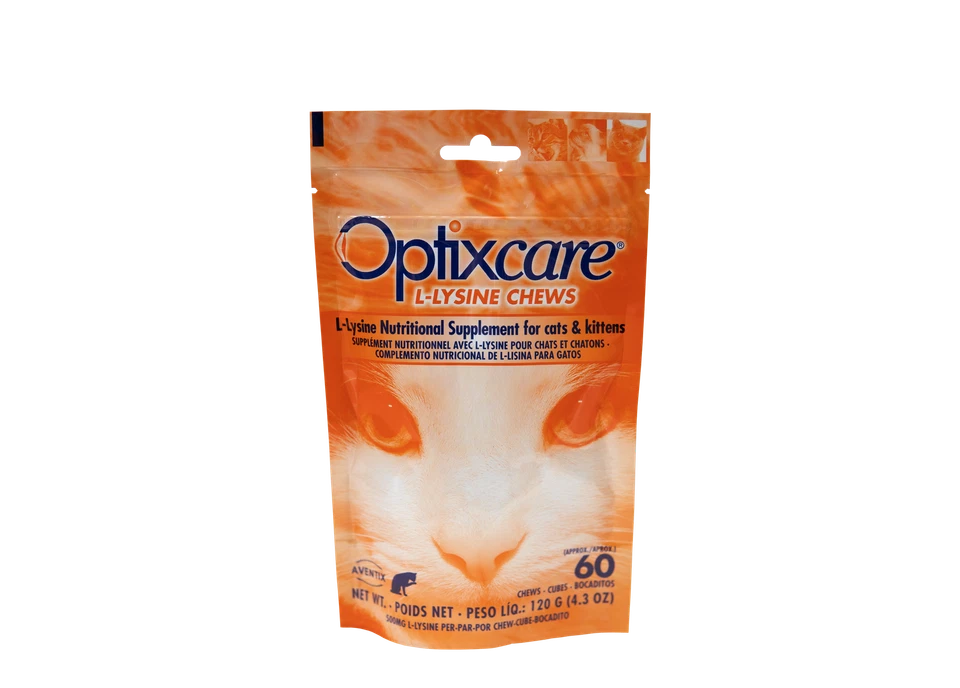 Optixcare L-Lysine Chews (60 count) - Image 1 of 1