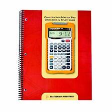 Calculated Industries 2140 Construction Master Pro Workbook and Study Guide |
