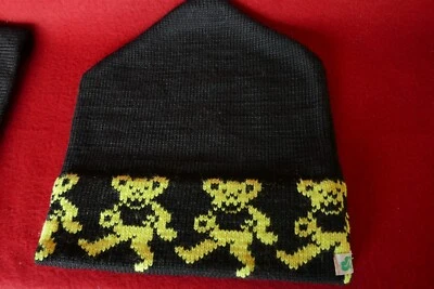 Sombrero esquí Moriarty of Stowe Grateful Dead nuevo gorro stock antiguo 100% lana hecho a mano Foto 1 de 4