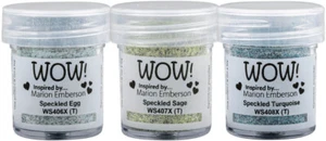 Wow! Polvo de relieve trío - perlas moteadas (por Marion Emberson) 3/PK - Imagen 1 de 5