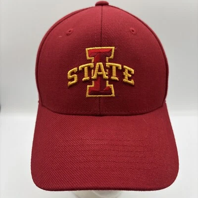 Iowa State Cyclones NCAA Rojo Juvenil Top Of The World Tocado Sombrero Ajustable Foto 1 de 4