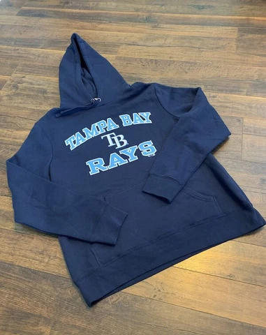 MLB TAMPA BAY RAYS  men'shoodie sweatshirt, LARGE, New w/o tags Cover
