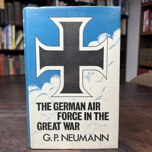 The German Air Force in the Great War, antique HC/DJ book, 1921, Neumann, WW - Picture 1 of 17