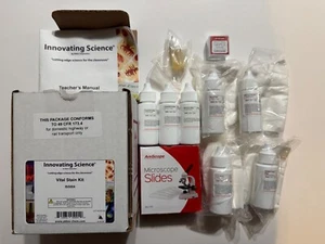 Innovating Science Microscope Stains Vital Stain Kit, 7 Bottles - Picture 1 of 7