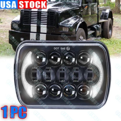 Faro LED para International Harvester 9900 9200 9400i 4700 4800 7x6 5x7 pulgadas Foto 1 de 4