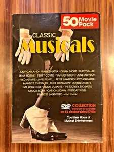 Classic Musicals 50 Movie Pack DVD Collection Judy Garland Frank Sinatra Como - Picture 1 of 11