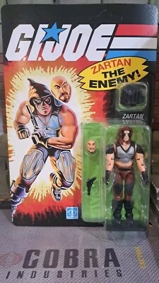 GI JOE ~ 2024  ZARTAN MOC MOSC ~ TRANSFORMER MINT ON SEALED CARD - Image 1 of 3