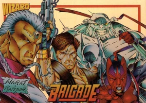 1993 Wizard Magazine Image Series II #11 Brigade - Foto 1 di 2