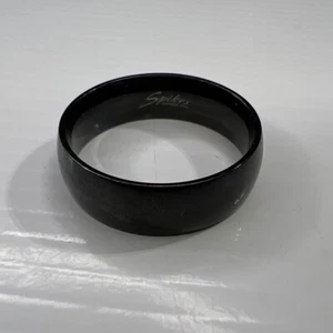 SPIKES Black Stainless Steel Mens Ring Size 14 - Picture 1 of 6