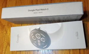 Google GA05736-US Pixel Watch 3 Smartwatch 45mm Porcelain Band/Polished Silver - Zdjęcie 1 z 2