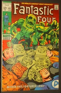 Fantastic Four #85 Apr 1969 (1) - Picture 1 of 2