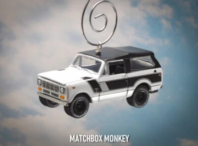 1979 International Harvester Scout II Christmas Tree Ornament 1/64 Soft Top - Image 1 of 4