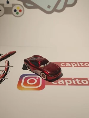 DISNEY PIXAR CARS CRUISIN MCQUEEN IN METALLO - Immagine 1 di 2