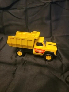 Tonka Yellow Dump Tipper Truck Marked Tonka Corp 1:24 Scale Metal - Picture 1 of 11