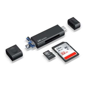 SD Card Reader USB 3.0 2.0 Type C for Samsung Goole Fits SD Micro SD SDXC SDHC - Picture 1 of 22