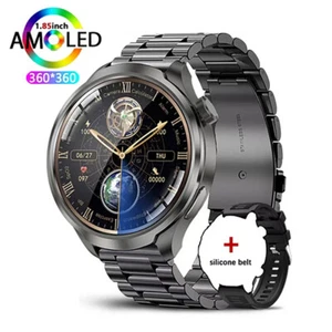 1,85" Amoled Smart Watch Herren Damen Sport Fitness Tracker Bluetooth Anruf✅ - Bild 1 von 27