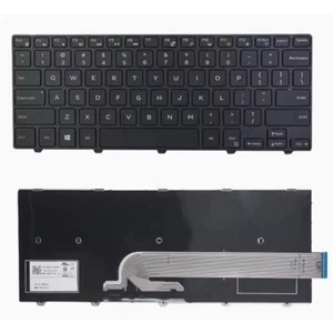 For DELL 3000 5000 5455 3445 3467 5459 5447 P49G 7447 Laptop US Keyboard New - Picture 1 of 3