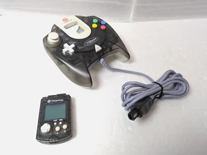 Dreamcast Controller Smoke Black Millennium 2000 Visual Memory SEGA DC Japan - Picture 1 of 11