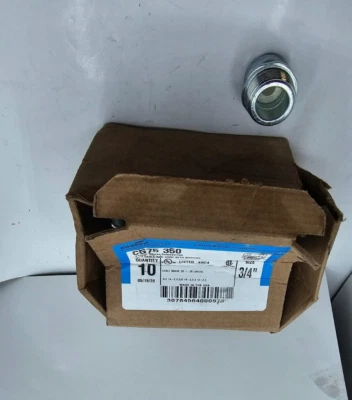 (QTY 10) Cooper Crouse-Hinds  CG75 850 3/4'' Strain Relief Connectors - Image 1 of 4