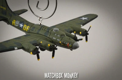WWII B-17 Bomber Flying Fortress USAF Memphis Belle Christmas Ornament B-17 - Image 1 of 4