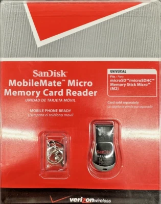 SanDisk MobileMate Micro Memory Card Reader from Verizon Wireless - Image 1 of 2