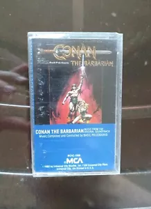 Conan The Barbarian: Original Soundtrack (Cassette Tape, 1982) Basil Poledouris - Picture 1 of 2