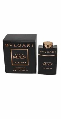 Bvlgari Man In Black Eau De Parfum 0,5 oz/15 ml spray nuevo en caja Foto 1 de 2