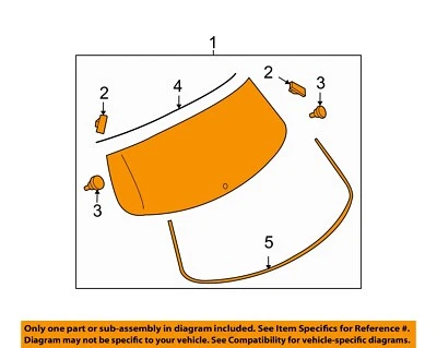 Used Deck Lid fits: 2011 Nissan Versa Htbk w/o spoiler Grade A - Изображение 1 из 3