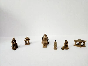 Chinese CERAMIC FIGURINE - STICK FIGURE - Picture 1 of 6