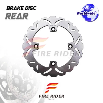 1x Rotor de disco de freno trasero FRW para HONDA CBF 500 04-08 04 05 06 07 08 Foto 1 de 2
