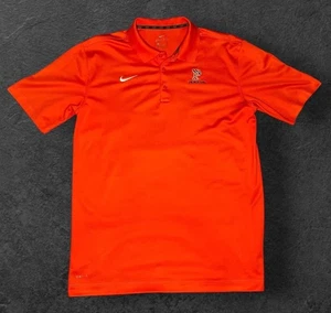 Nike Dri-Fit Varsity Polo Embroidered Princenton University Logo Size M - Picture 1 of 6