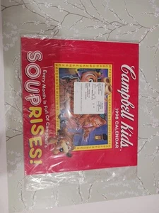 Campbell Kids 1998 Calendar And Treasures And Collectibles (Paper Dolls) Soup - Picture 1 of 2