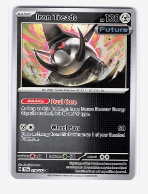 Iron Treads (Reverse Holo) SV05: Temporal Forces 118/162 NM - Image 1 of 2