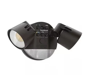 Lithonia Bronze HGX LED  Floodlight 2600 lumen Dusk to Dawn + Motion #BT - Picture 1 of 3