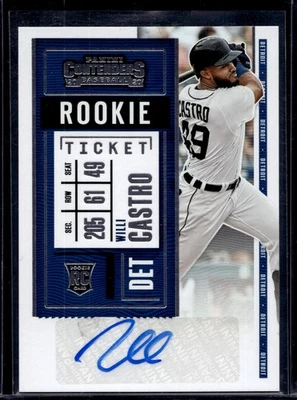 2020 Panini Contenders Willi Castro #150 Tigers - Image 1 of 2