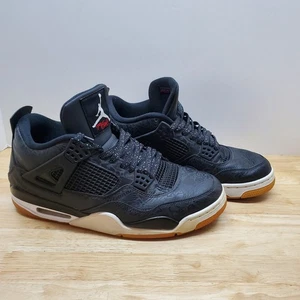 Nike Air Jordan Retro 4 SE 2018 negro/goma láser, talla para hombre 11 (CI1184-001) - Imagen 1 de 13