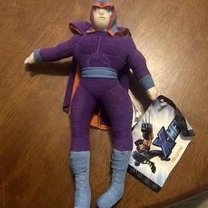 Neu mit Etikett Vintage Magneto Marvel X-Men flexibles Plüschtier Figur 2003 Kellytoy S69 - Bild 1 von 3