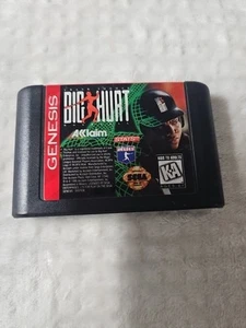 Frank Thomas Big Hurt Baseball (Sega Genesis, 1995) Tested Authentic - Picture 1 of 6