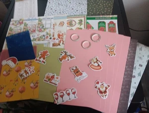 VENTA PAQUETE HOBBYCRAFTS PARA SCRAPBOOKING NAVIDAD Y CINTA (OFERTA441) - Imagen 1 de 2