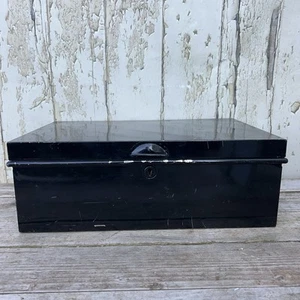 Vintage Metal Deed Box - Picture 1 of 12