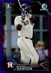 2016 Bowman Entwurf #BDC-53 Ronnie Dawson chrom lila Refraktor #/250 - Bild 1 von 2