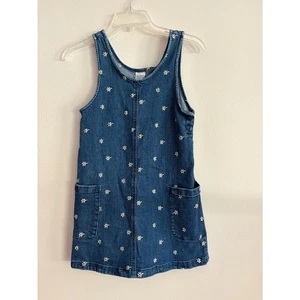 Hanna Andersson Girls Denim Dress - Picture 1 of 6