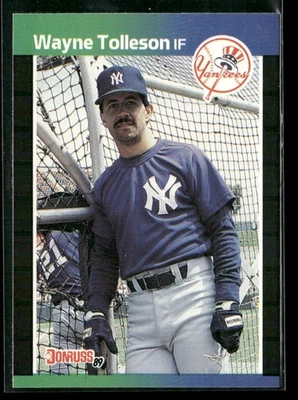 1989 Donruss - Wayne Tolleson #659 - Image 1 of 2