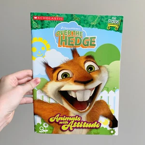 Over The Hedge 2006 Animals With Attitude Activity Colouring Book with Stickers - Picture 1 of 5