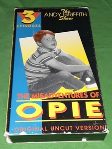Andy Griffith Show Misadventures Of Opie 3 Episodes VHS Family Comedy - Picture 1 of 6
