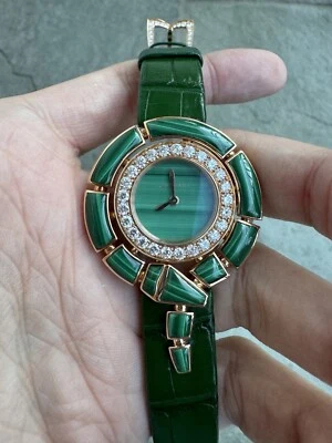 Reloj Joyería Bvlgari Bulgari Serpenti Incantati 37mm Malaquita Foto 1 de 4