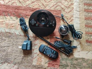 Logitech Conference Camera Black W/ USB Cord N231 (Shelf 4) Tested Working - Picture 1 of 8