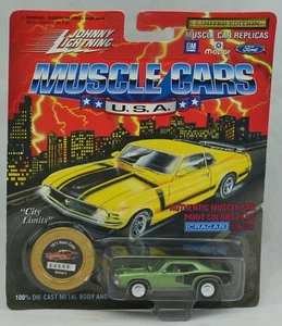 Johnny Lightning Muscle Cars USA 1971 Hemi Cuda Series 9 #4685 Green 1994 Sealed - Picture 1 of 10